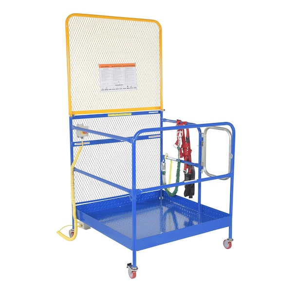 FULL FEAT WORK PLATFORM W/84 IN EXPAND BACK 48X48